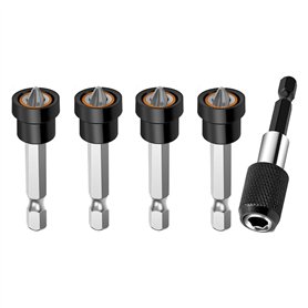 Gbloodst 5 Pièces de Vis Magnétiques de Qualité Supérieure pour Cloisons Sèches - Embouts PH2 pour Vis à Plaques de Plâtre