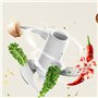 DINESA Moulin électrique à purée, hachoir à viande, mini presse, outil pour couper les légumes marron