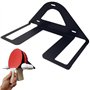 Qutsvosh 1 support de raquette de tennis de table avec étagère pour raquette de -pong