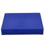 Cpolebev Cpolebev(R) Bleu royal Plastique Rectangle 100 Microslide Diapositive Microscope Boite