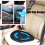 Muuoeou Coussin d'assise rotatif à 360° pour voiture, coussin de siège auto rotatif pour voiture, siège auto rotatif, siège rota