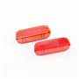 Fivetwofive 2Pc Porte IntéRieure Panneau Lampe Lentille RéFlecteur Rouge 1KD947419 Adapté pour B6 B7 CC MK5 MK6 Golf MK6