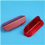 Fivetwofive 2Pc Porte IntéRieure Panneau Lampe Lentille RéFlecteur Rouge 1KD947419 Adapté pour B6 B7 CC MK5 MK6 Golf MK6