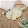 Ronlok Mini Ensemble de Pelle à Poussière et de Brosse, Ensemble de Nettoyage de Balai et de Pelle à Poussière, Ensemble de Bros