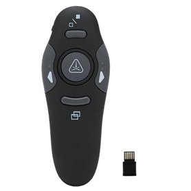 Sirxlevcy Télécommande de Présentation de Bureau Sans pour une Large Application avec Récepteur Sans pour les Réunions