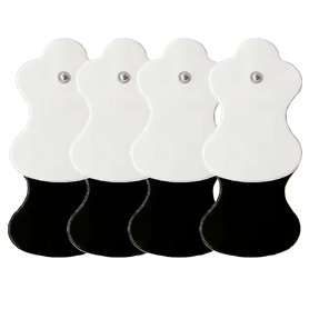 TERAPIO 4x Electrodes de remplacement. Compatible avec l'appareil TERAPIO-SMART-CIRCULATION. Pads de remplacement réutilisables