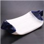 Kueohse 1 pièce Bateau PVC Anti-collision Baril Marine Garde-boue 400 x 110 mm Protection UV Bateau Installation Tampon Protecti