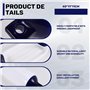 Kueohse 1 pièce Bateau PVC Anti-collision Baril Marine Garde-boue 400 x 110 mm Protection UV Bateau Installation Tampon Protecti