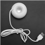 Sxmrmnx 5X Humidificateur USB en Forme de Donuts Blanc pour Le Bureau Mini Humidificateur Portable Creatif Purificateur d'air Bl