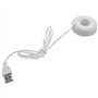 Sxmrmnx 5X Humidificateur USB en Forme de Donuts Blanc pour Le Bureau Mini Humidificateur Portable Creatif Purificateur d'air Bl