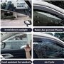 BFRDGE Auto Deflecteurs d'air pour Kia Stonic KX1 YB 2018-2024, Deflecteur Vitre Déflecteurs de Fenêtre Latérale Déflecteur de P