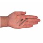 SKIR'CO Lot de 100 rivets aveugles peints 4,0 x 8 mm en aluminium avec foret inclus (vert chromé RAL 6020)