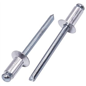 SKIR'CO (300 pièces) Rivets aveugles à tête fraisée en aluminium 4