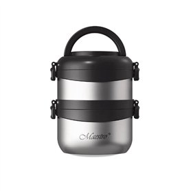 Thermos Feel Maestro MR-1635 Noir Acier inoxydable 1