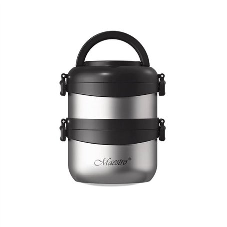 Thermos Feel Maestro MR-1635 Noir Acier inoxydable 1