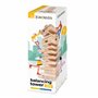 Igroteco® Tour d’Équilibre en Bois – 54 Pièces – Jeu d’Adresse Classique pour Enfants et Famille – Bois Naturel des Carpates – J