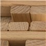 Igroteco® Tour d’Équilibre en Bois – 54 Pièces – Jeu d’Adresse Classique pour Enfants et Famille – Bois Naturel des Carpates – J