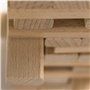 Igroteco® Tour d’Équilibre en Bois – 54 Pièces – Jeu d’Adresse Classique pour Enfants et Famille – Bois Naturel des Carpates – J