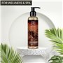 Huile de Massage Sensuelle Chocolat - 200ml - Comestible - Naturelle - Huile pour des Moments Sensuels - Massage de Couples - Hu