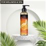 Huile de Massage Sensuelle Banane 200 ml - Naturelle - Mélange Huile d'Amande et de Pépins de Raisin - Huile Massage Relaxante -