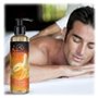 Huile de Massage Sensuelle Banane 200 ml - Naturelle - Mélange Huile d'Amande et de Pépins de Raisin - Huile Massage Relaxante -