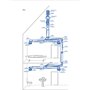 Plaque de montage pour bride murale - Diamètre : 125 mm - Pour tuyau de ventilation en PVC - Tubes ronds en plastique - Plaque d