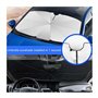 ARRYEDCN Pare-Soleil Pare-Brise de Voiture, pour FIAT 500/500C/500E/Abarth 500 2007-2022, Pare Soleil Voiture Pare Brise Avant P