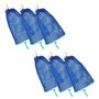 JDigJid Sac à Appâts pour Piège à Crabe 6 Pièces avec Casier Accessoires de Pêche Portables pour Piège à Poisson