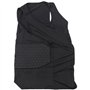 Uanratg Gilet rembourré de protection des côtes pour homme avec 3 coussinets pour football