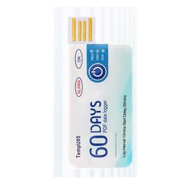 Uanratg TempU05 Enregistreur de données de température 60 jours Analyseur de température jetable PDF USB