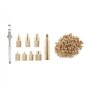 Jaqperd Embout de Fer à Écrou D'Insertion Thermique TS100 Insert de Pointe de Fer à Souder M2-M8 Kit D'Insertion D'Écrou D'Inser