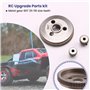 PpAaJK Engrenage Cylindrique En Acier 48P 86T pour 1/10 2WD Slash/Stampede avec Engrenages Pignon 19T 21T Remplace 4686