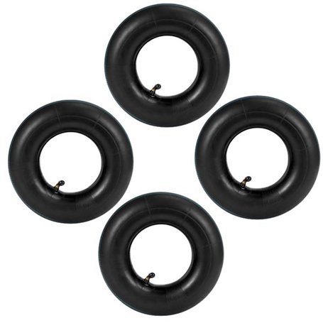 Pawnath Lot de 4 pneus à chambre à air 4.10/3.50-4 pour diable