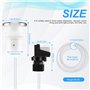 FUWIND 16A sur Off Bouton-Poussoir Interrupteur Jet Jet pour Baignoire Baignoire Spa DéChets