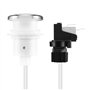 FUWIND 16A sur Off Bouton-Poussoir Interrupteur Jet Jet pour Baignoire Baignoire Spa DéChets