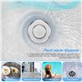 FUWIND 16A sur Off Bouton-Poussoir Interrupteur Jet Jet pour Baignoire Baignoire Spa DéChets