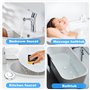 FUWIND 16A sur Off Bouton-Poussoir Interrupteur Jet Jet pour Baignoire Baignoire Spa DéChets