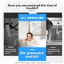 FUWIND 16A sur Off Bouton-Poussoir Interrupteur Jet Jet pour Baignoire Baignoire Spa DéChets