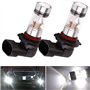 MRNHA 2X 9005 Hb3 6000K 100W 2323 Projecteur LED Ampoules De Lampe De Conduite Antibrouillard Blanc