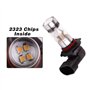 MRNHA 2X 9005 Hb3 6000K 100W 2323 Projecteur LED Ampoules De Lampe De Conduite Antibrouillard Blanc