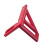 Yuattory Lot de 2 équerres de menuiserie 3D multi-angles avec rapporteur carré et règle en T