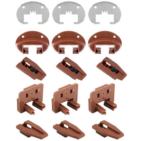 Sunmeit Kit de 6 jeux de guides pour tiroirs