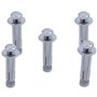 Uanratg Pièce de réparation M6 x 40 mm Vis d'ancrage du boulon d'expansion de la tête hexagonale 5 pièces