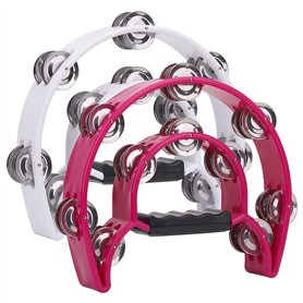 Uanratg Lot de 2 tambourins doubles de 25