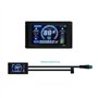 Hanabitx Affichage pour Vélo Électrique Écran LCD Étanche 24 V-72 V Tableau de bord Panneau de Commande pour Vélo Électrique S96