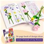 Richeyty Kit D'Artisanat Fleurs pour Enfants, Kit de Pâte à Modeler pour Bouquet Fleurs, Argile SéChéE à L'Air Libre pour Arts e