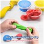 Richeyty Kit D'Artisanat Fleurs pour Enfants, Kit de Pâte à Modeler pour Bouquet Fleurs, Argile SéChéE à L'Air Libre pour Arts e