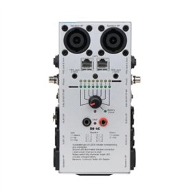 Jaqperd Testeur de Câble Audio Multiple DB-4C TRS XLR Détecteur de Câble Réseau Audio Testeur de pour Studio D'Enregistrement de