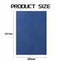 Pyugxab Couverture de reliure en papier A4 - 21 x 29 cm - Bleu marine