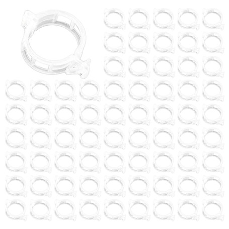 Qwertfeet Clips en plastique pour support de plantes